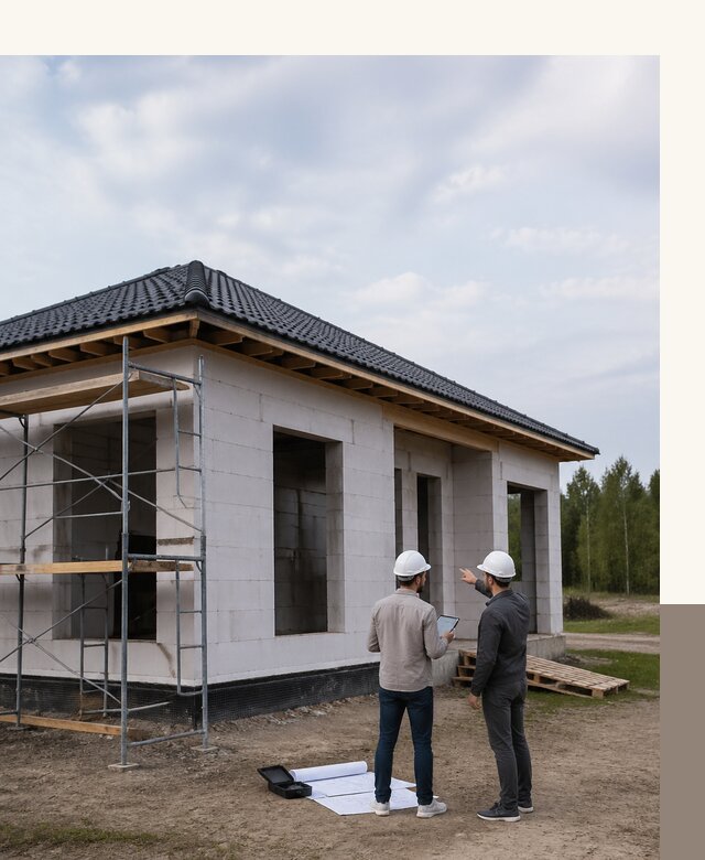 Проектирование одноэтажных домов из газобетона в Волгограде
