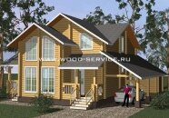 Проектирование деревянных домов - Дом из бруса КОМФОРТ